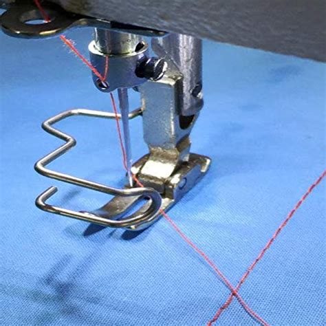 sewing machine with finger guard.